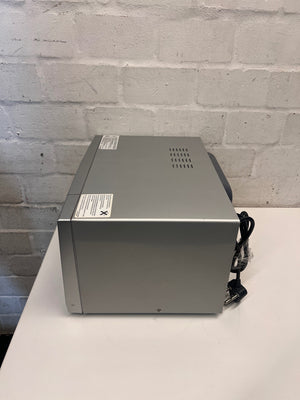 LG Silver Mirror Finish Microwave – condition detail