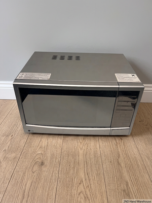 LG Silver Mirror Finish Microwave – styled product image