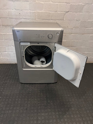 Defy 8kg Tumble Dryer in Grey — Noisy Operation and Delayed Drying – side view
