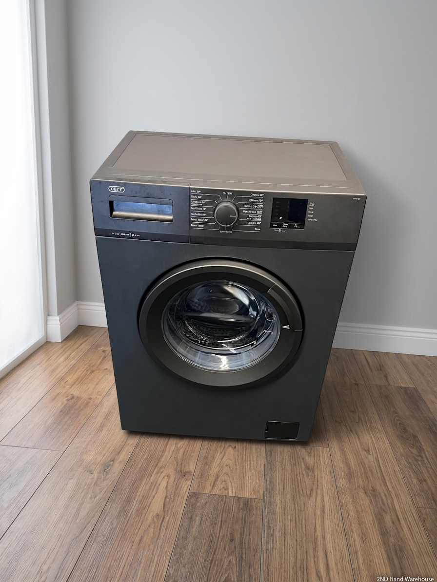 Defy 6kg Front Loader Washing Machine in Manhattan Grey – styled product image
