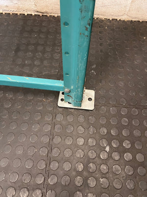 Industrial Steel Racking Upright Frame – condition detail