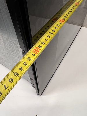 Defy Slimline 600 S Black Built-In Oven — Electrical Fault Tripping Breakers – width measurement