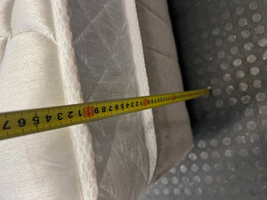 Rainbow Home 3/4 Base Set in Grey Fabric – height measurement