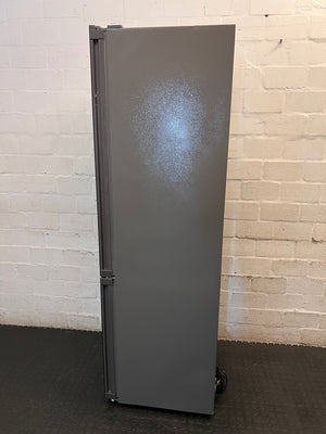 Hisense Black Glass Fridge with Water Dispenser – top view