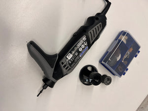 Dremel 4000 Corded Rotary Multi-Tool with Accessories – back view