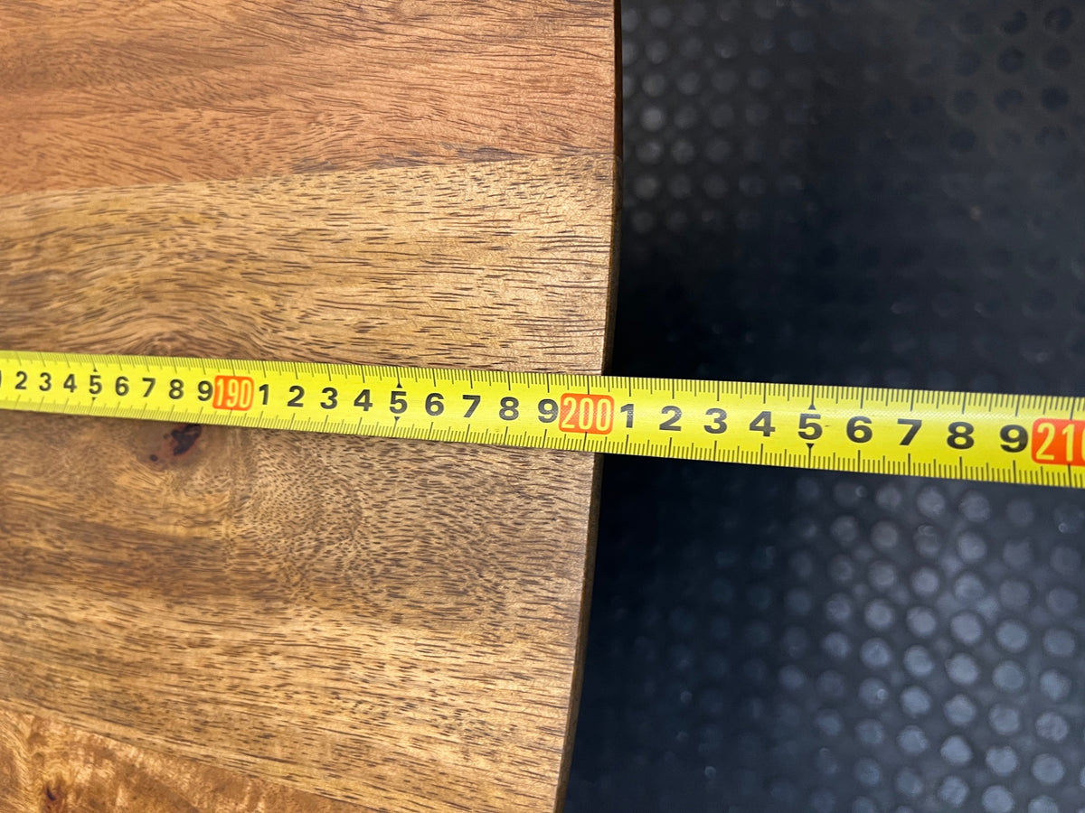 Decofurn Dal Danish Oval Solid Wood Dining Table – width measurement