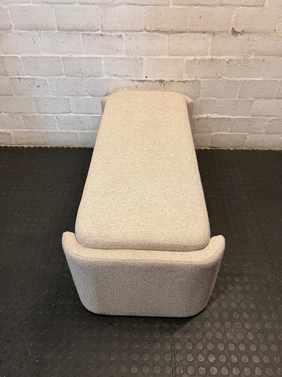 Coricraft Olly Upholstered Fabric Blanket Box – top view
