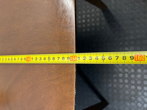 Mid-Century Style Tapered Leg Wooden Dining Table – width measurement
