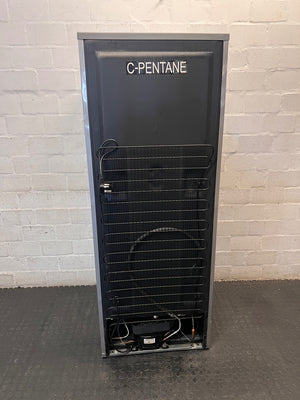 KIC Silver Fridge Freezer with Water Dispenser – back view