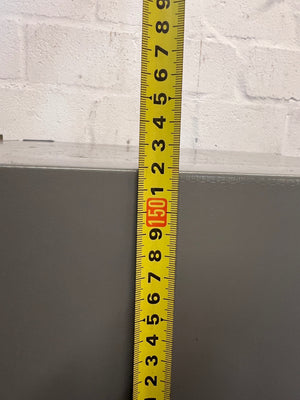 Hisense Silver Top-Mount Fridge Freezer — Working Well with External Damage – height measurement