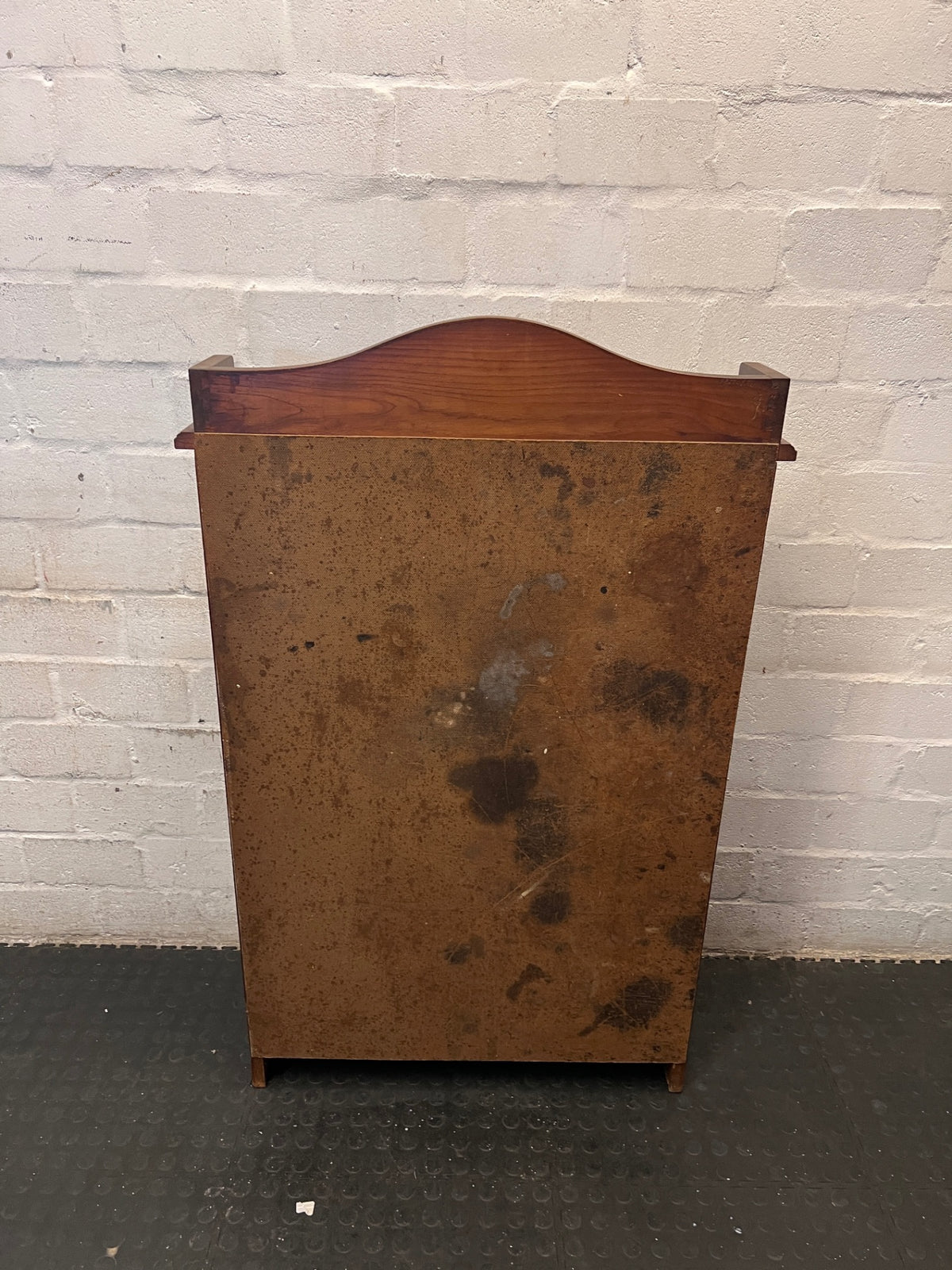 Vintage Style Dark Brown Writing Bureau with Shelves – condition detail