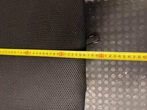 Black Mesh Back Swivel Office Chair – depth measurement