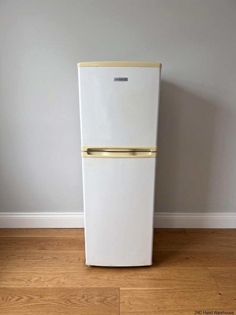 Kelvinator 2 Upright Fridge-Freezer — Working Order with Burnt Out Interior Light – styled product image