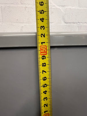 Hisense Silver Top Freezer Fridge – height measurement