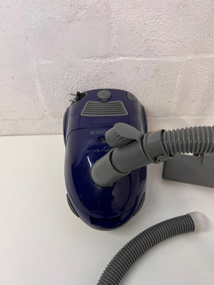 Hoover 1200W Canister Vacuum Cleaner in Navy Blue — Working with Missing Connectors and Internal Faults – condition detail