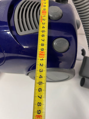 Hoover 1200W Canister Vacuum Cleaner in Navy Blue — Working with Missing Connectors and Internal Faults – width measurement