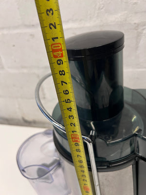 Milex Silver Vegetable and Fruit Juicer – height measurement