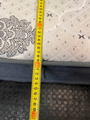 Viking Beds Double Mattress and Base Set – depth measurement