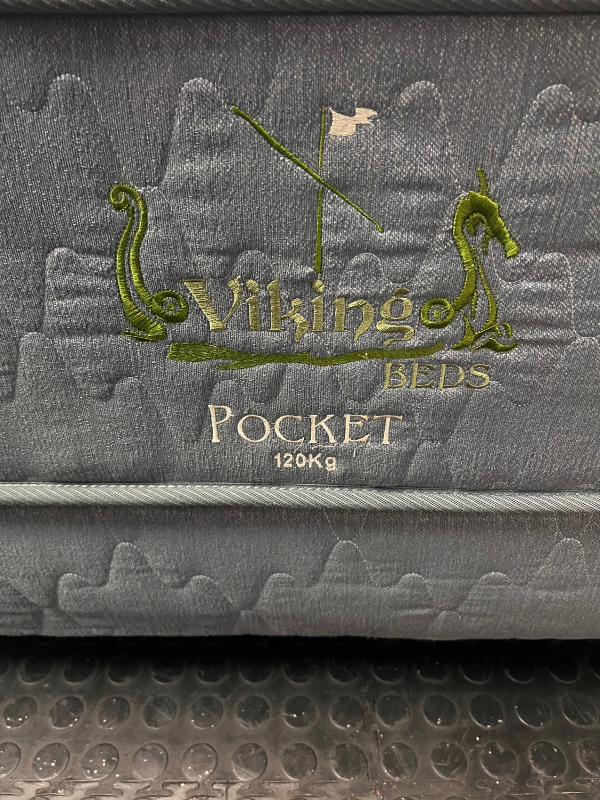 Viking Beds Double Mattress and Base Set – top view