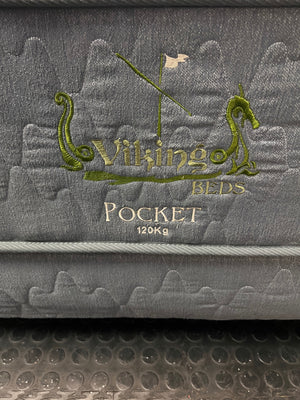 Viking Beds Double Mattress and Base Set – top view