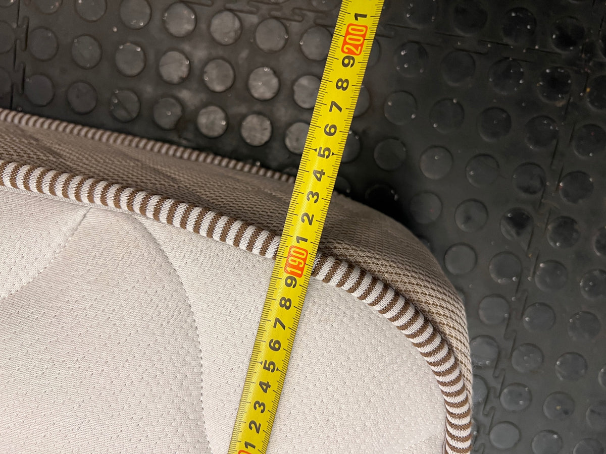 Double Bamboo Fabric Quilted Mattress – depth measurement