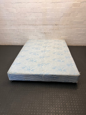 Patterned Double Bed Base – main front view