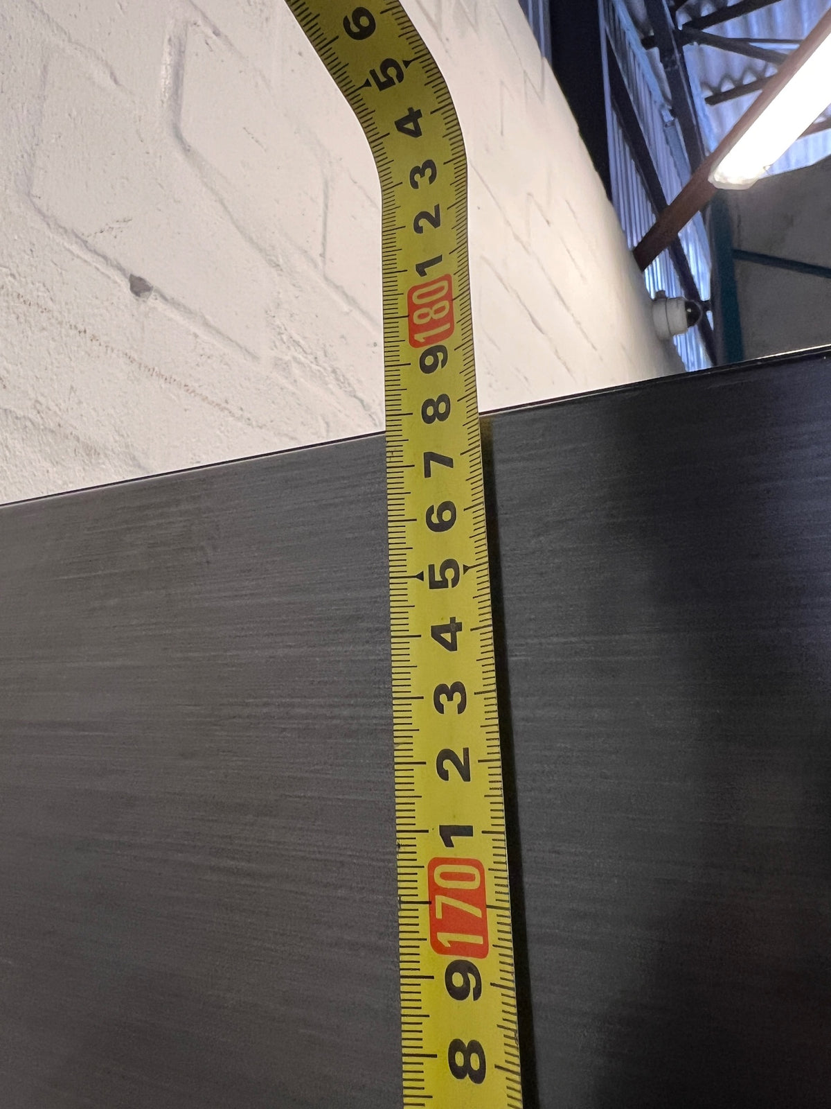 Samsung Dark Grey French Door Fridge Freezer – height measurement
