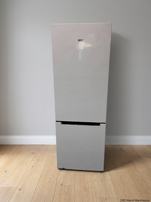 KIC White Fridge Freezer Combination — Good Working Order – styled product image
