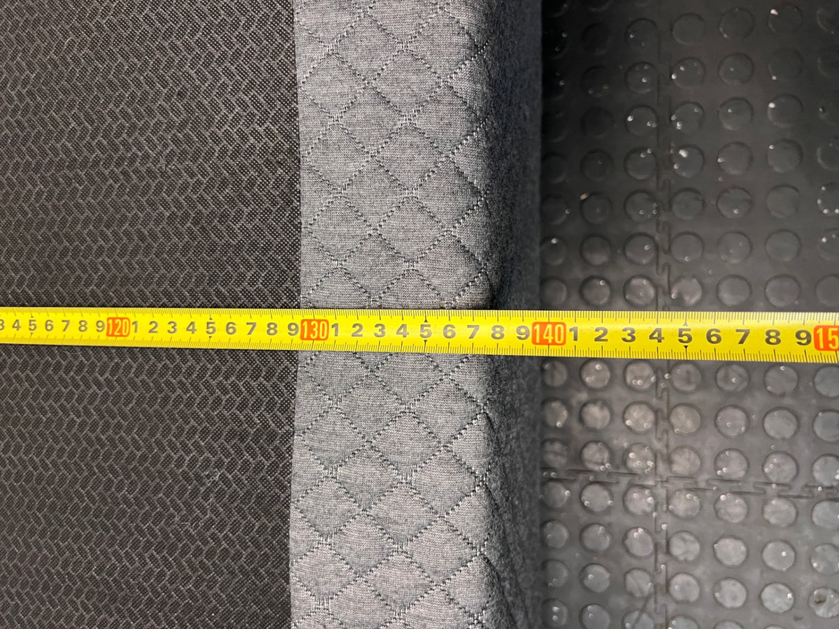 Quilted Grey Upholstered Double Bed Base – width measurement