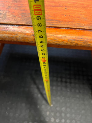 Large Wooden Office Desk with Two Drawers – height measurement