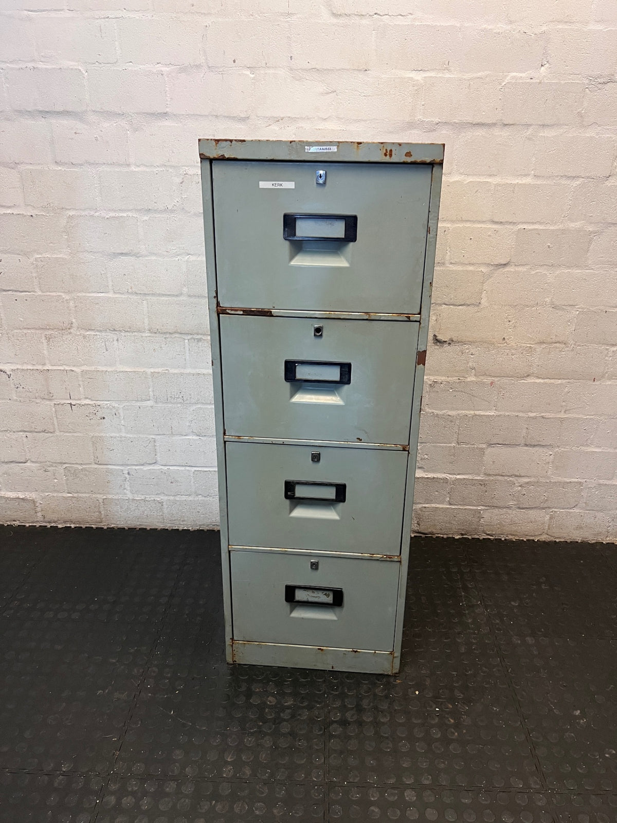 4-Drawer Metal Vertical Filing Cabinet – main front view