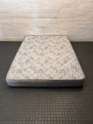 Decofurn Deco Supreme Grey Patterned Double Mattress – back view