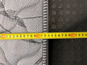 Decofurn Deco Supreme Grey Patterned Double Mattress – depth measurement