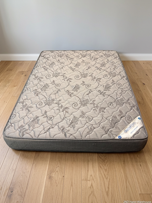 Decofurn Deco Supreme Grey Patterned Double Mattress – styled product image