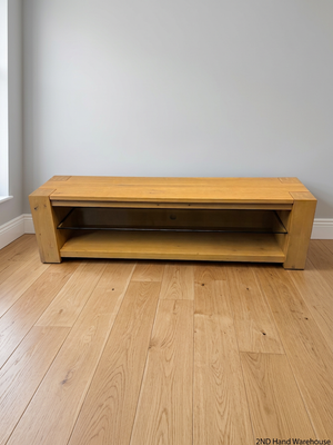Coricraft Greyton Oak Plasma Unit – styled product image