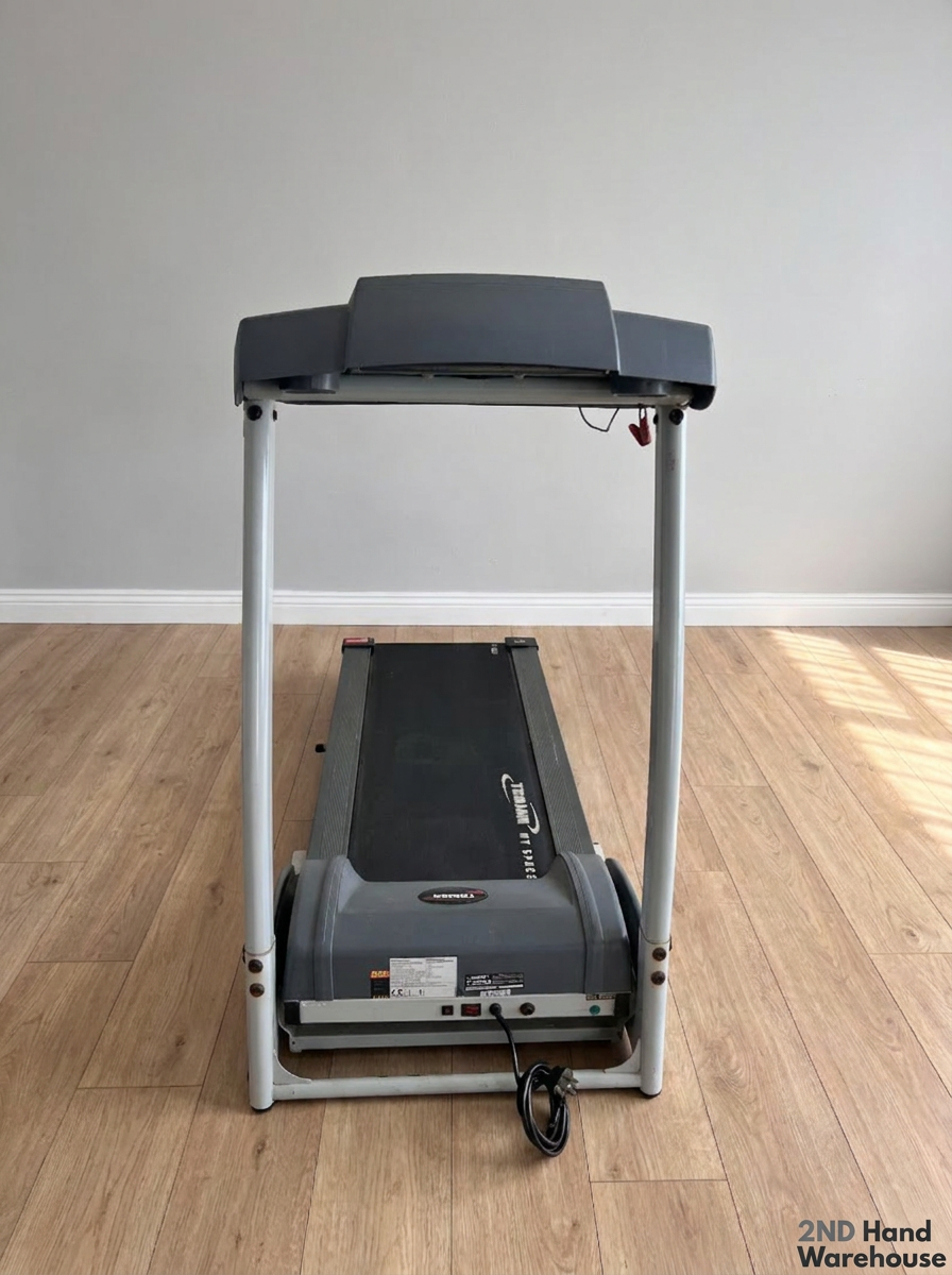 Trojan Grey and White Home Treadmill — Misaligned Running M - 2ndhandwarehouse.com