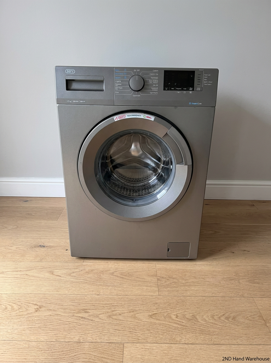 Defy Front Loader Washing Machine in Manhattan Grey — Good Working Order