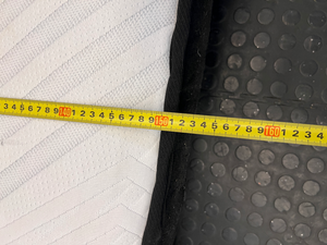 Queen Size Mattress with Chevron Detail - 2ndhandwarehouse.com