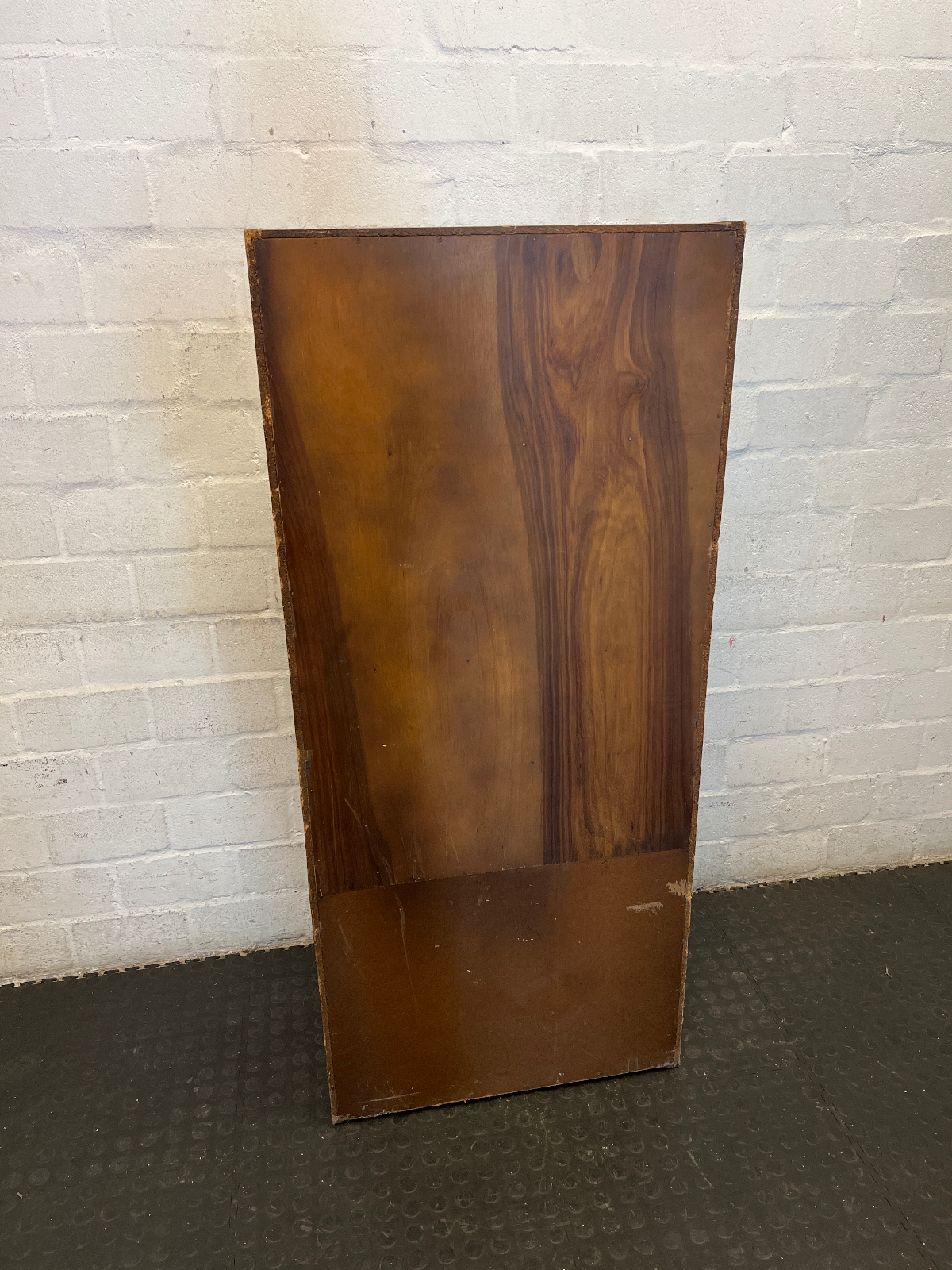 Vintage Stepped Wood Display Cabinet & Drawer Unit - 2ndhandwarehouse.com