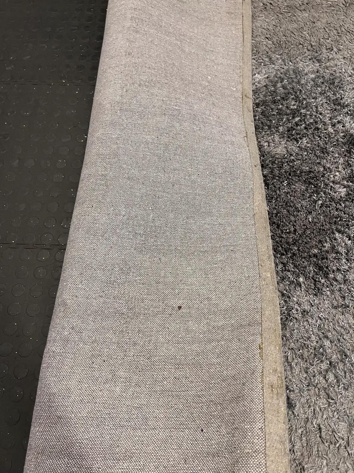 Charcoal Grey Shaggy Living Room Rug (230cm x 160cm) - 2ndhandwarehouse.com