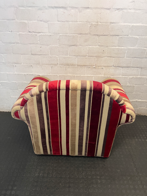 Stripped 1-Seater Armchair - Fair Condition with Surface Marks - 2ndhandwarehouse.com