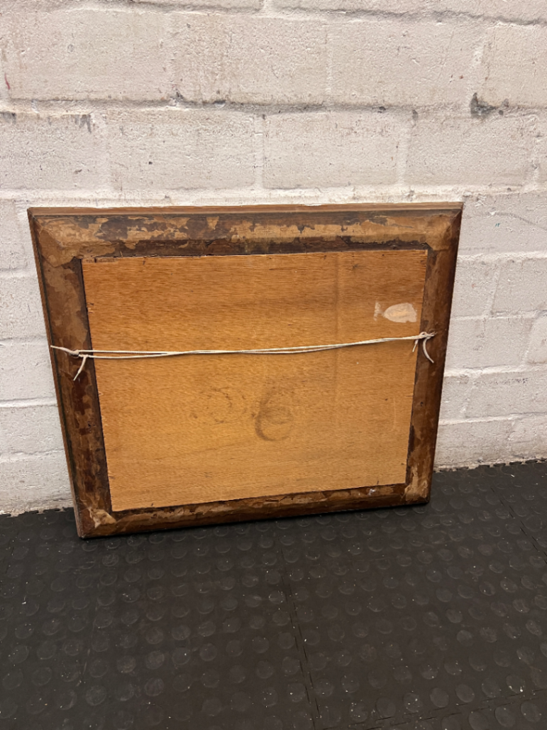 Classic Rectangular White Wood Framed Mirror - 2ndhandwarehouse.com