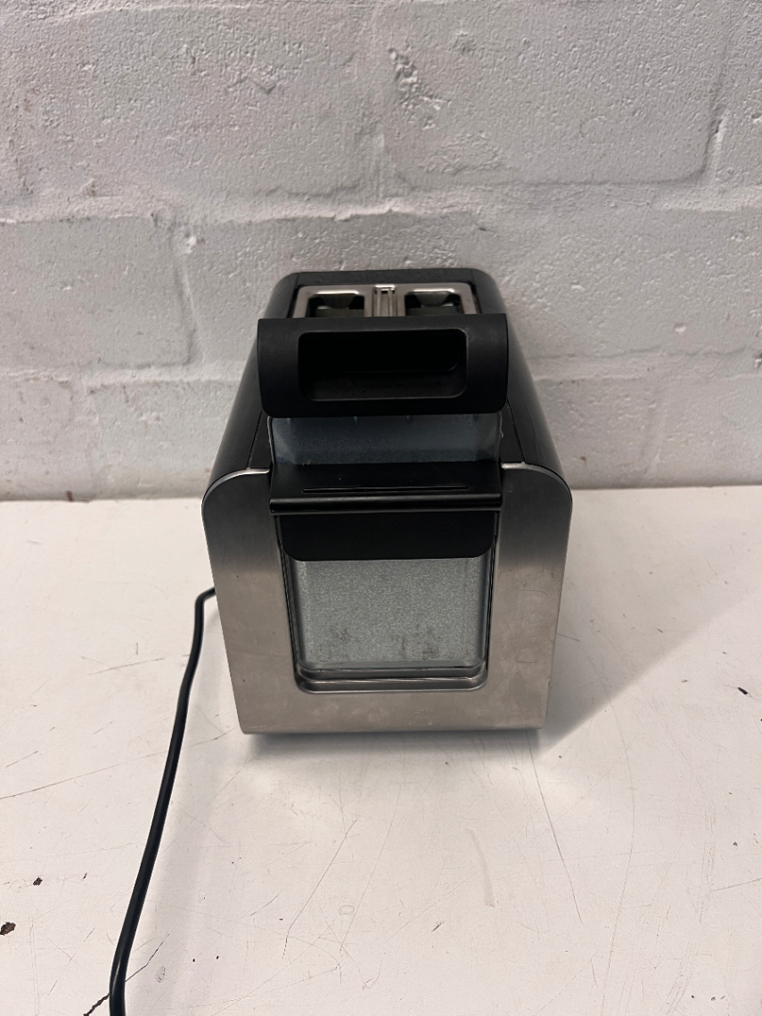 Black Bosch 2-Slice Toaster - Smudge Marks on Finish - 2ndhandwarehouse.com