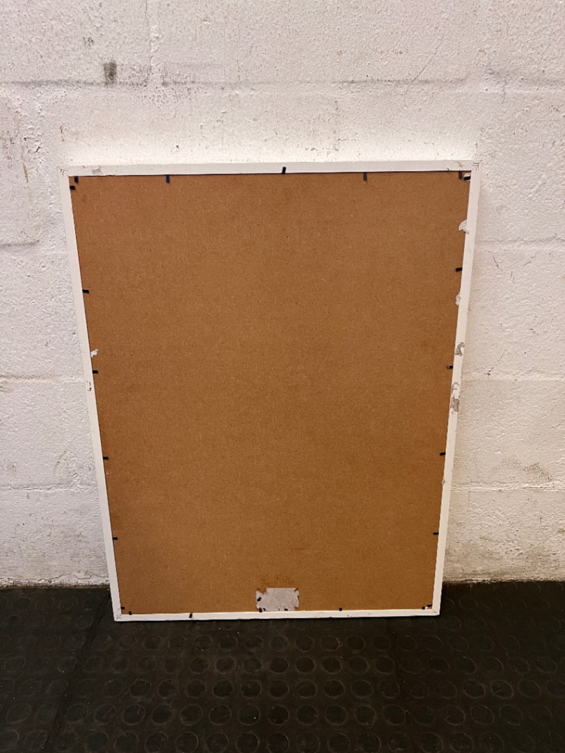 Framed Portrait Painting in White Frame — Good C - 2ndhandwarehouse.com