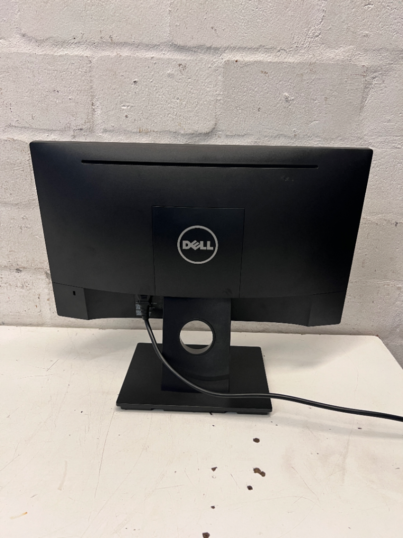 Black Dell Computer Monitor on Pedestal Stand — Good Working O - 2ndhandwarehouse.com