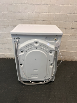 Defy White Front Loader Washing Machine — Good Working Order with Minor Scuffs