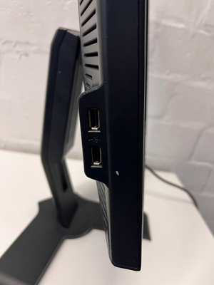 Black Dell Computer Monitor with Stand — Good Working Order - 2ndhandwarehouse.com