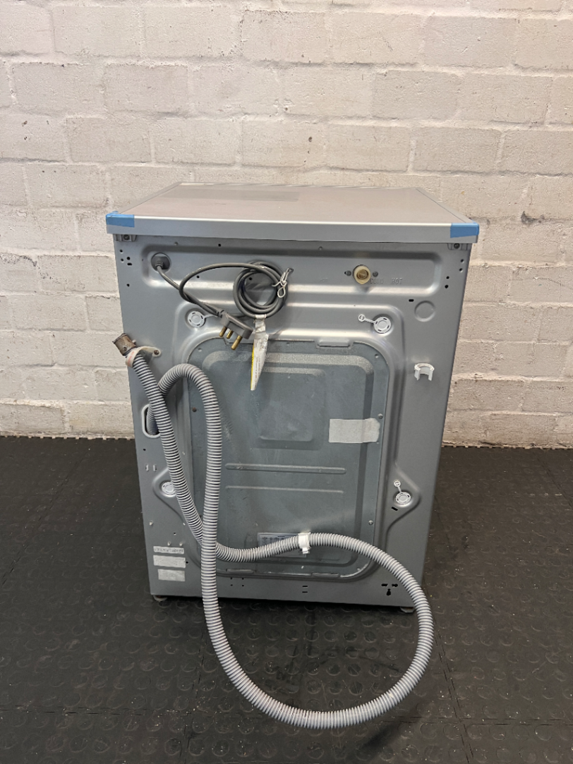 LG 7kg Front Loader Washing Machine in Grey — Good Working Order with Surface Scuffs - 2ndhandwarehouse.com