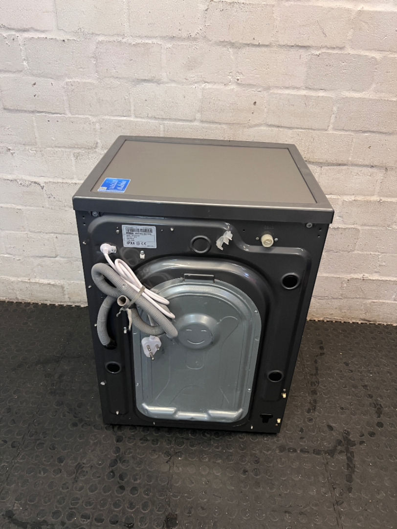 Samsung Grey Front Loader Washing Machine — Good Working Order