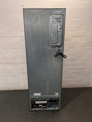 Samsung Silver Fridge Freezer with Water Dispenser — Good Working Order; Used Fair Condition